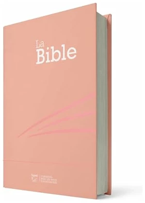 Bible Segond 21 compacte : couverture rigide skivertex rose guimauve