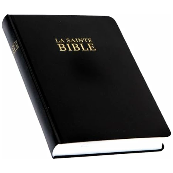 LA SAINTE BIBLE DARBY grand format similicuir noir édition de Rolle 2024