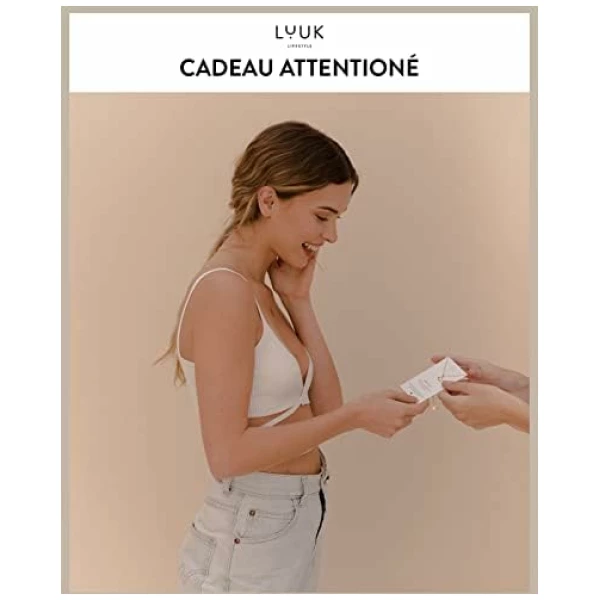 Colliers féminins en acier inoxydable avec pendentif, bijoux tendance pour port quotidien, idée cadeau, en argent, or et rose – Image 5