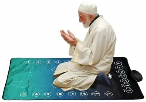 Tapis de prière électronique pour adultes musulmans, tapis de culte Ramadan pour adultes, 1 pièce – Image 7