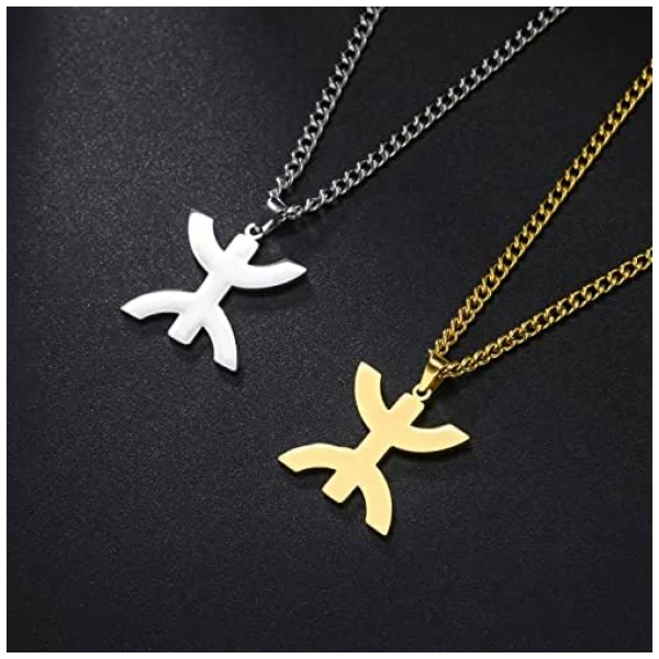 Collier pendentif symbole berbère africain Collier ethnique africain Tribu musulmane Egypte Bijoux religieux Femmes Hommes – Image 5