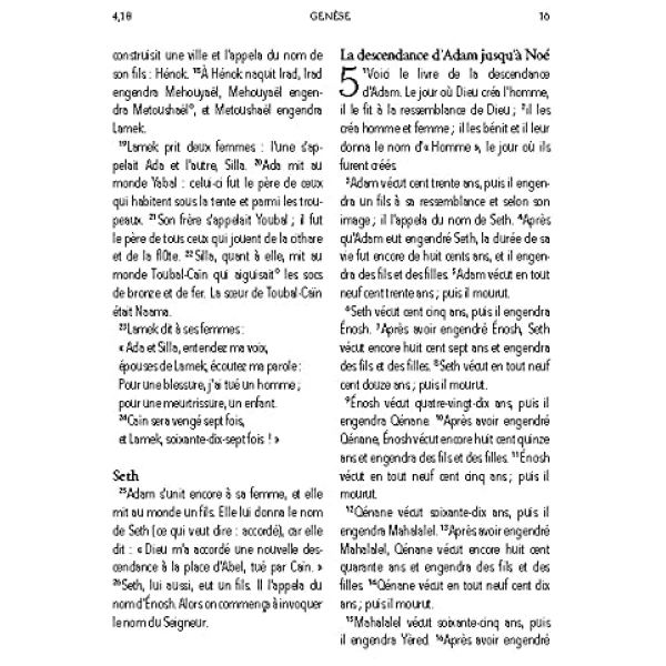 La Bible - Traduction officielle liturgique - Édition voyage – Image 11