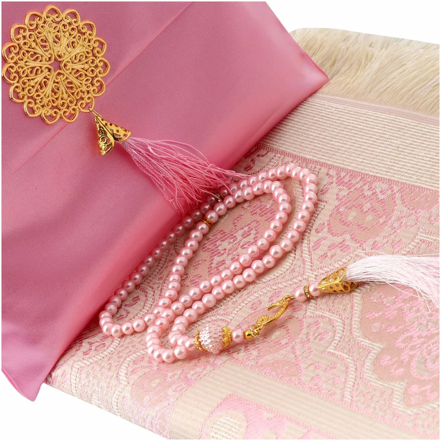 Tapis de prière avec Sac, Transportable Seccade-Islam-Ramadan,Aïd Hajj, Umrah, Mariage, Naissance