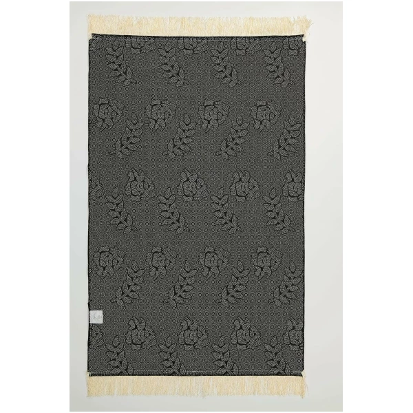 Tapis de priere Musulman pour priere Islamique - Tapis priere Musulman Confortable pour Femme et Homme Musulman - Noir – Image 7