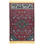 Tapis de priere Musulman pour priere Islamique - Tapis priere Musulman Confortable pour Femme et Homme Musulman - Rouge