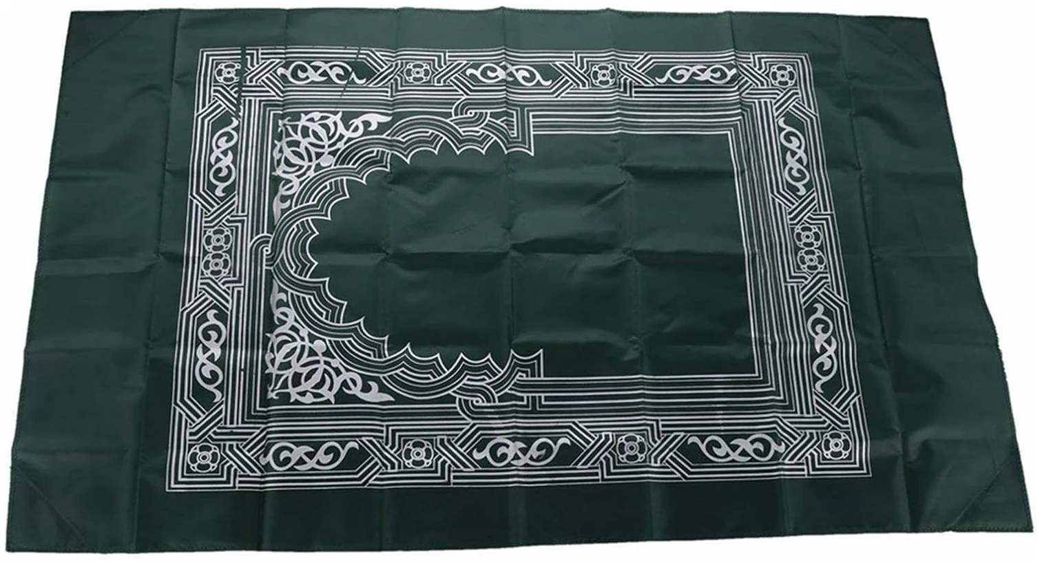 Tapis de prière musulman doux avec boussole, couverture de pèlerinage, tapis de prière antidérapant en relief pour voyage, tapis de prière islamique – Image 4