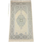 Tapis de prière Musulmane avec Perles | Janamaz | Sajadah