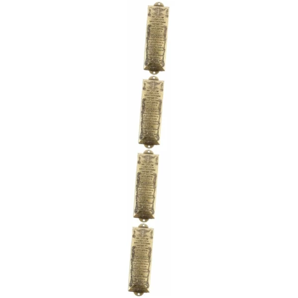 Cadeau Religieux Symboles Juifs Mezouza Mezouza Catholique Décor À La Maison Mezouza Religieuse Artisanat Écriture Hébraïque Mezouza Décorative en Métal