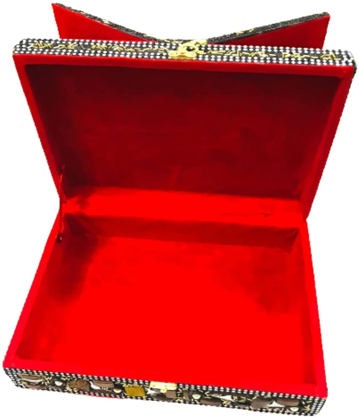 Boîte à coran pliable en bois pour livres saints | Livre de lecture du Coran Sharif Meilleur cadeau – Mariée ou mariée – Image 5