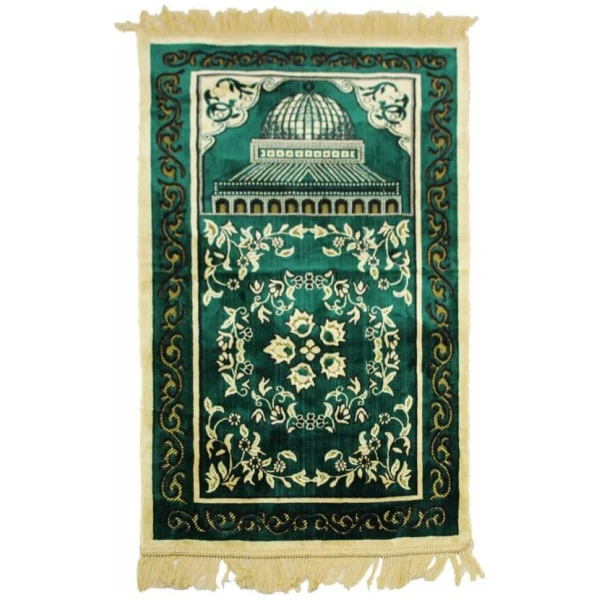 Tapis de prière, tapis de prière, islam, tapis de prière islamique, tapis de prière islamique antidérapant en cachemire artificiel – Image 7