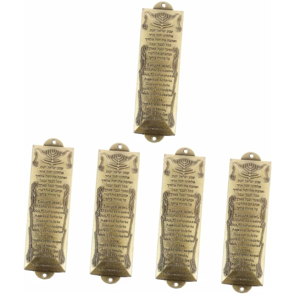 Mezouza Prière Mezouza Mezouza Décorative Mezouza Décorative en Métal Ornement Mezouza en Métal Mezouza Décor De Maison Mezouza Décoration