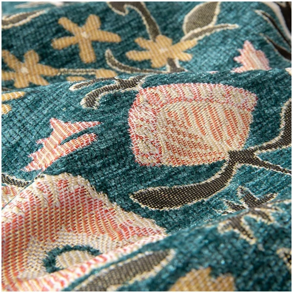Tapis de Prière Musulman, Tapis de Prière à Glands, Doux, Pliable et Lavable en Machine, Cadeau Prière Ramadan, Tapis Priere Musulman pour Femme Homme et Enfant (70x110cm,Marron Floral) – Image 3