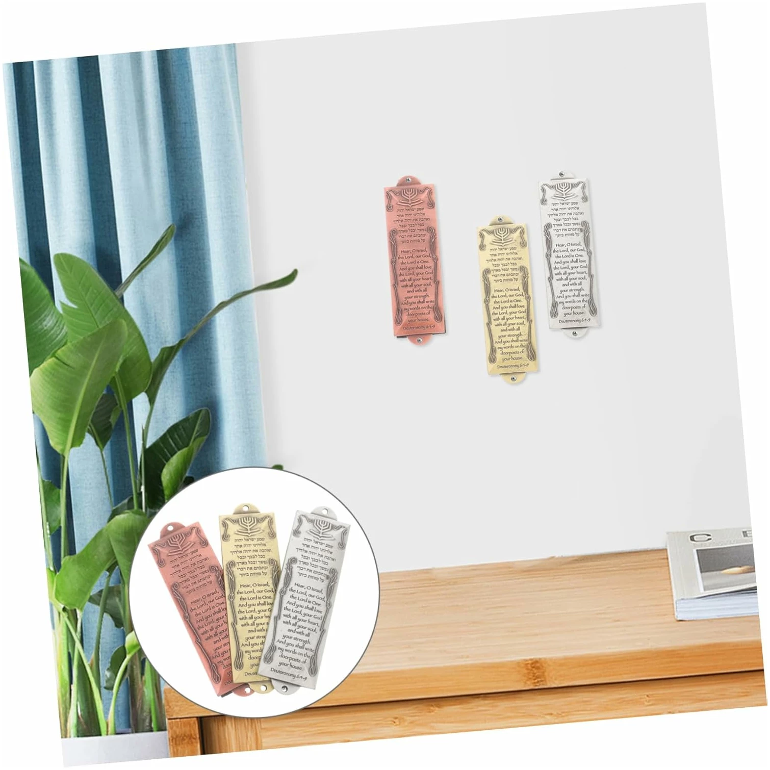 Cadeaux Israéliens Mezouza Cadeau Religieux Décoration De La Maison – Image 4