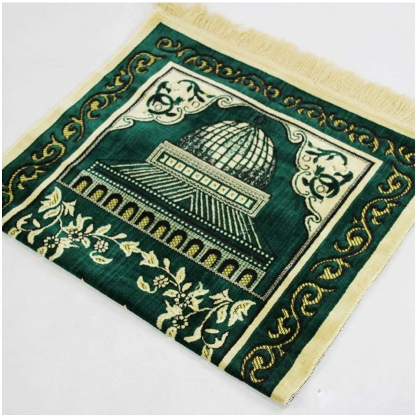 Tapis de prière, tapis de prière, islam, tapis de prière islamique, tapis de prière islamique antidérapant en cachemire artificiel – Image 5