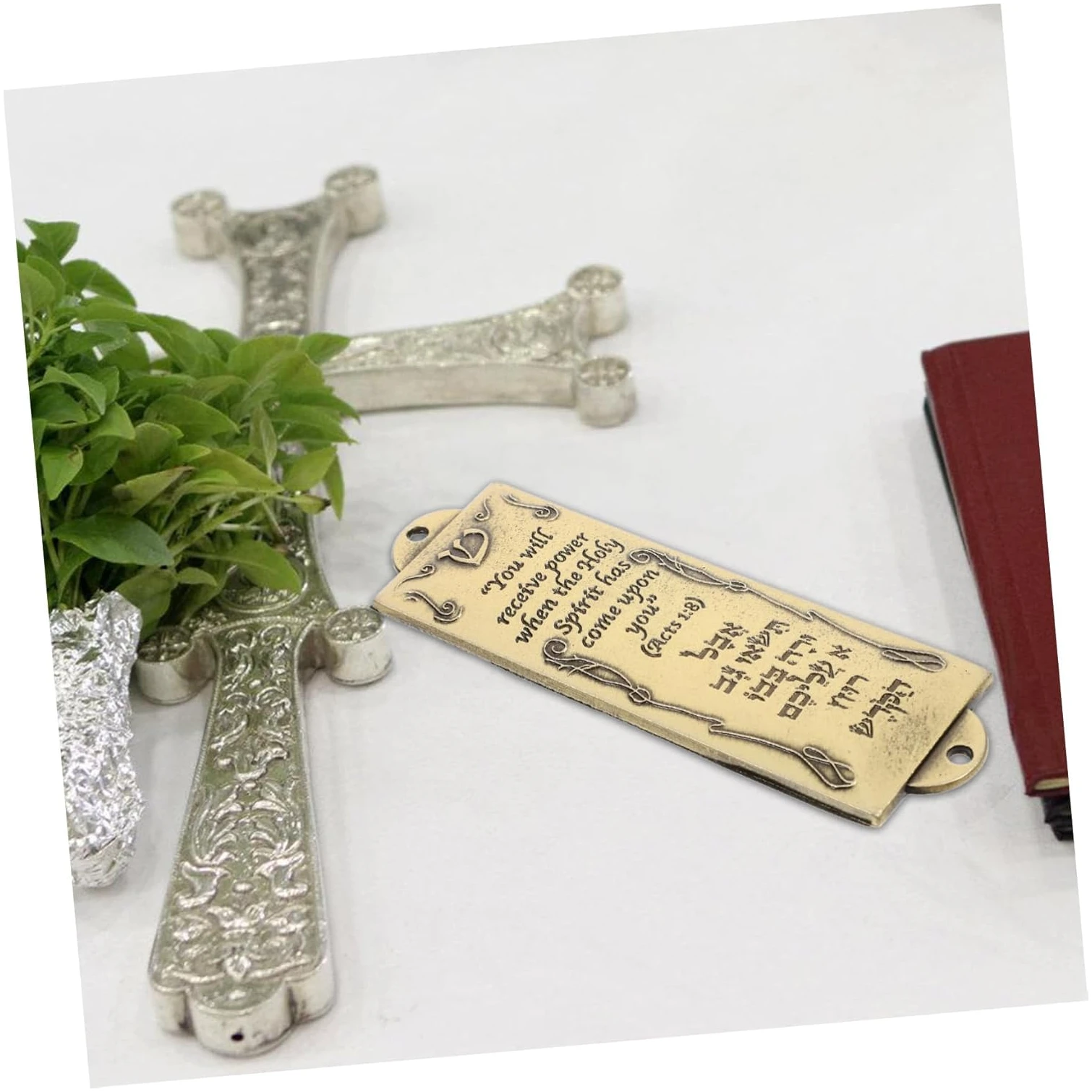 Cabilock 3 Pièces Cadeaux D'Israël Mezouzah Décoration De Maison Cadeau Religieux – Image 8