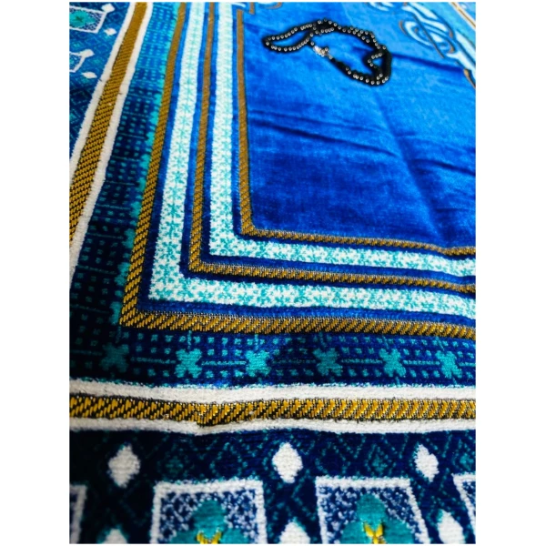 Tapis de prière islamique Tasbih, Namaz chapelet, fabrication musulmane, turque – Image 3