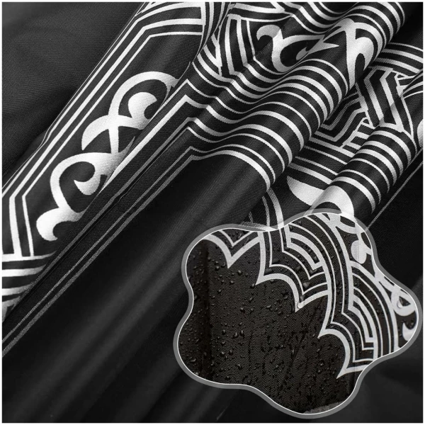 Tapis de Prière de Voyage, Tapis de Prière Musulman,Tapis de Prière Musulman,Portable Tapis de Prière de Poche avec Compass Format pour Les Prières Islamiques 100CM*60CM – Image 4