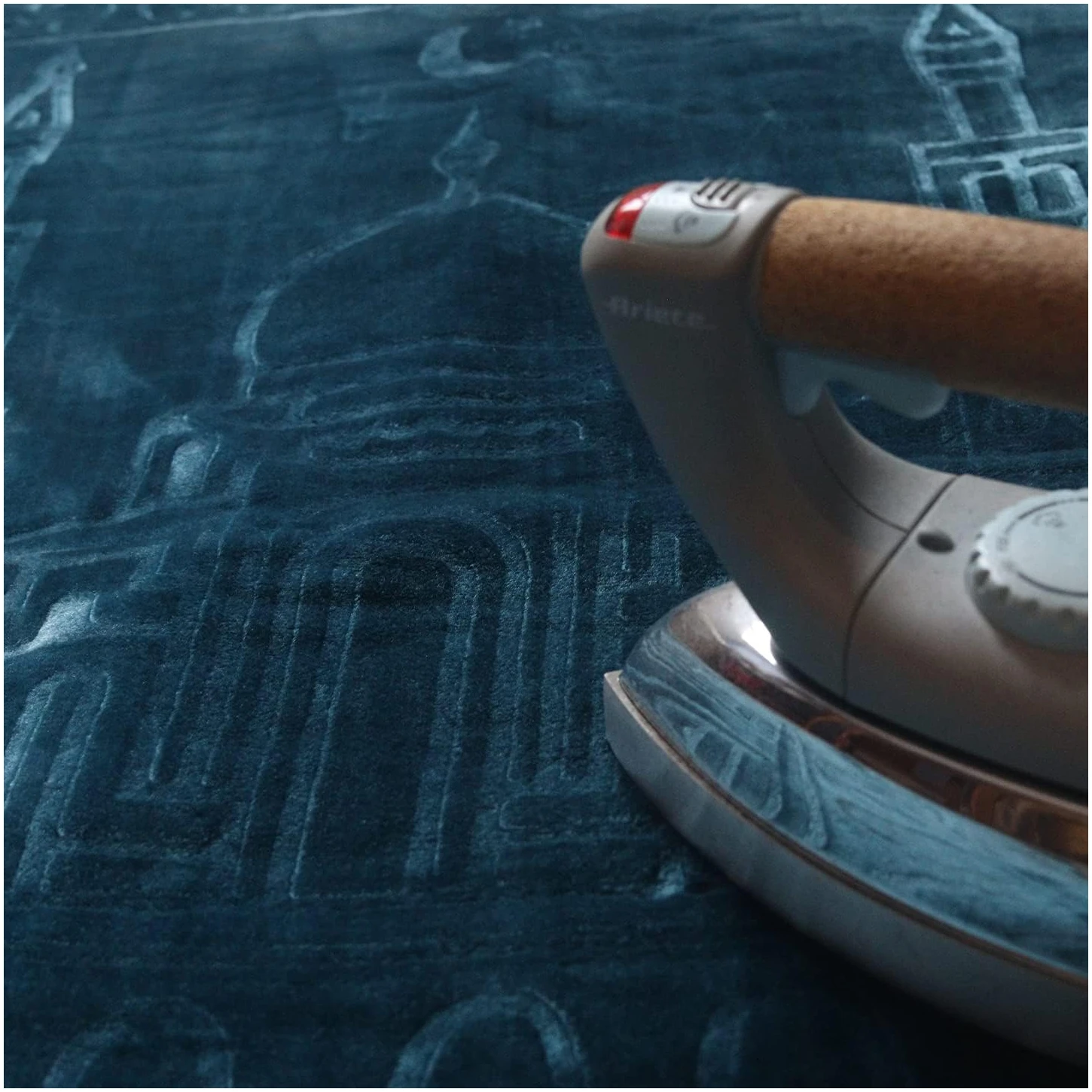 Tapis De Prière Bleu pour Musulman - 120x80 cm – Image 5