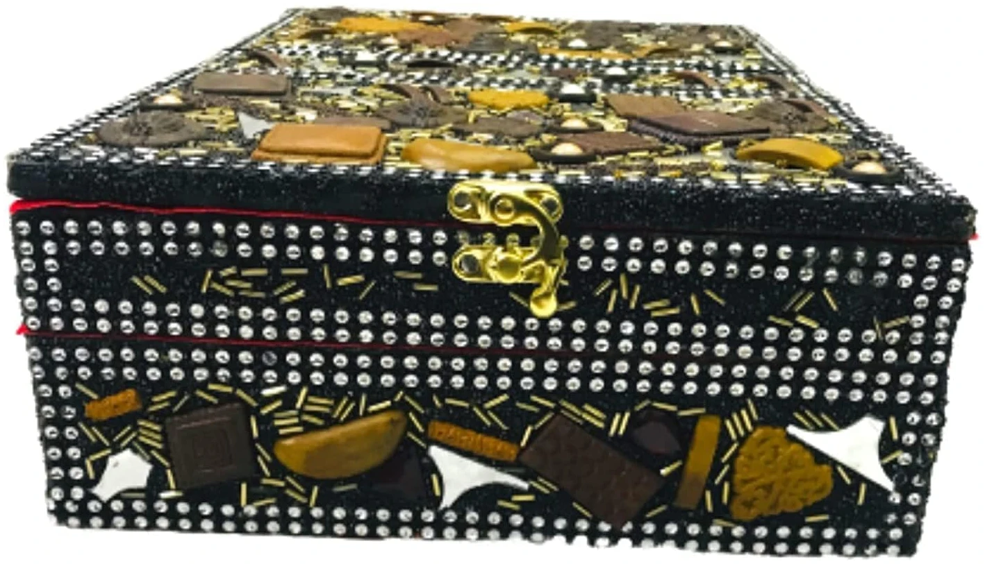 Boîte à coran pliable en bois pour livres saints | Livre de lecture du Coran Sharif Meilleur cadeau – Mariée ou mariée – Image 3