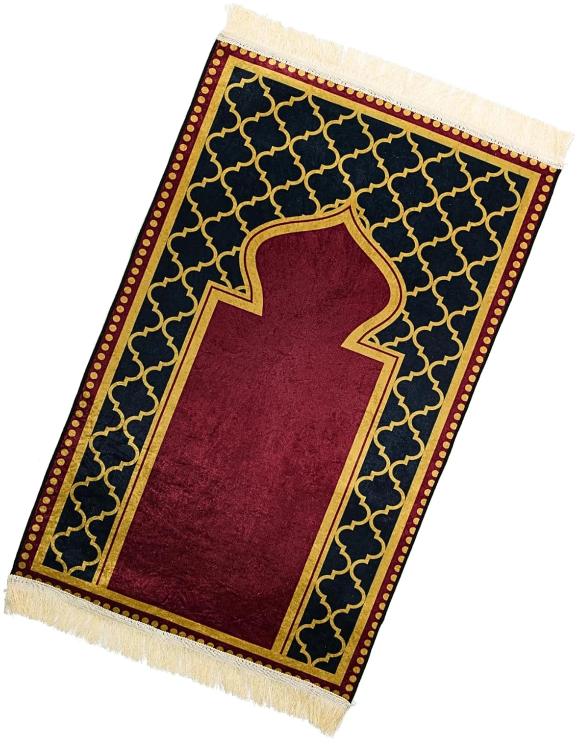 Greatfool Tapis de priere Musulman pour priere Islamique - Tapis priere Musulman Confortable pour Femme et Homme Musulman – Image 2