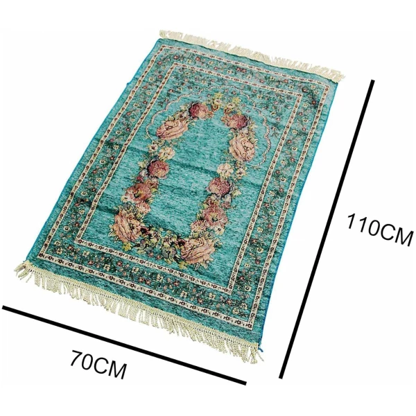 Tapis de prière Musulman, for Tapis de prière Islamique, Tapis de prière léger du Ramadan – Image 2