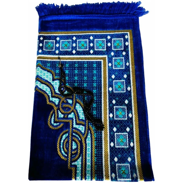 Tapis de prière islamique Tasbih, Namaz chapelet, fabrication musulmane, turque – Image 4