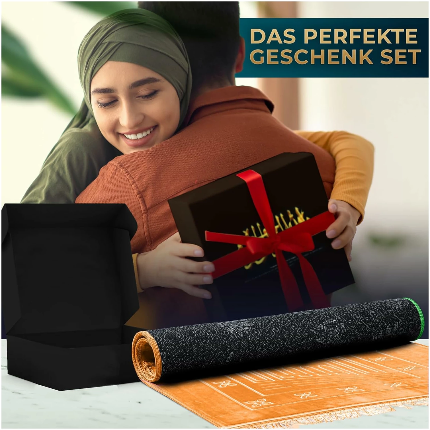 Tapis de prière de qualité supérieure dans un emballage cadeau exclusif – Image 6