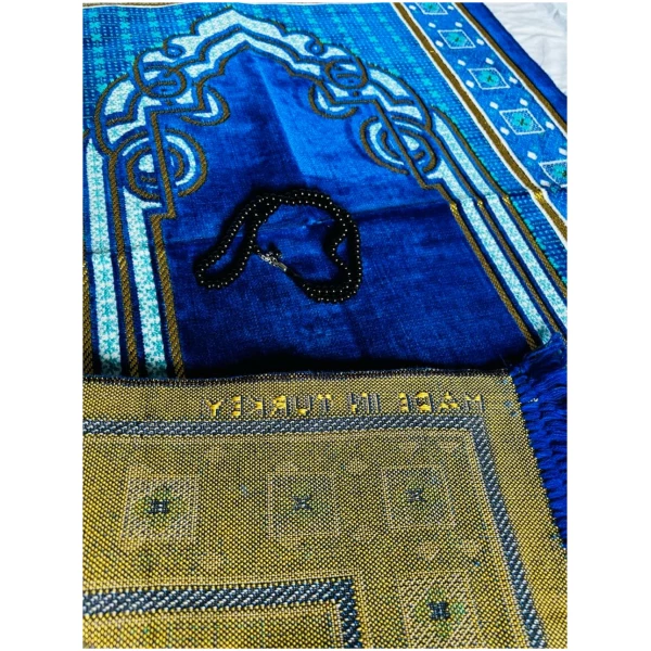 Tapis de prière islamique Tasbih, Namaz chapelet, fabrication musulmane, turque – Image 2