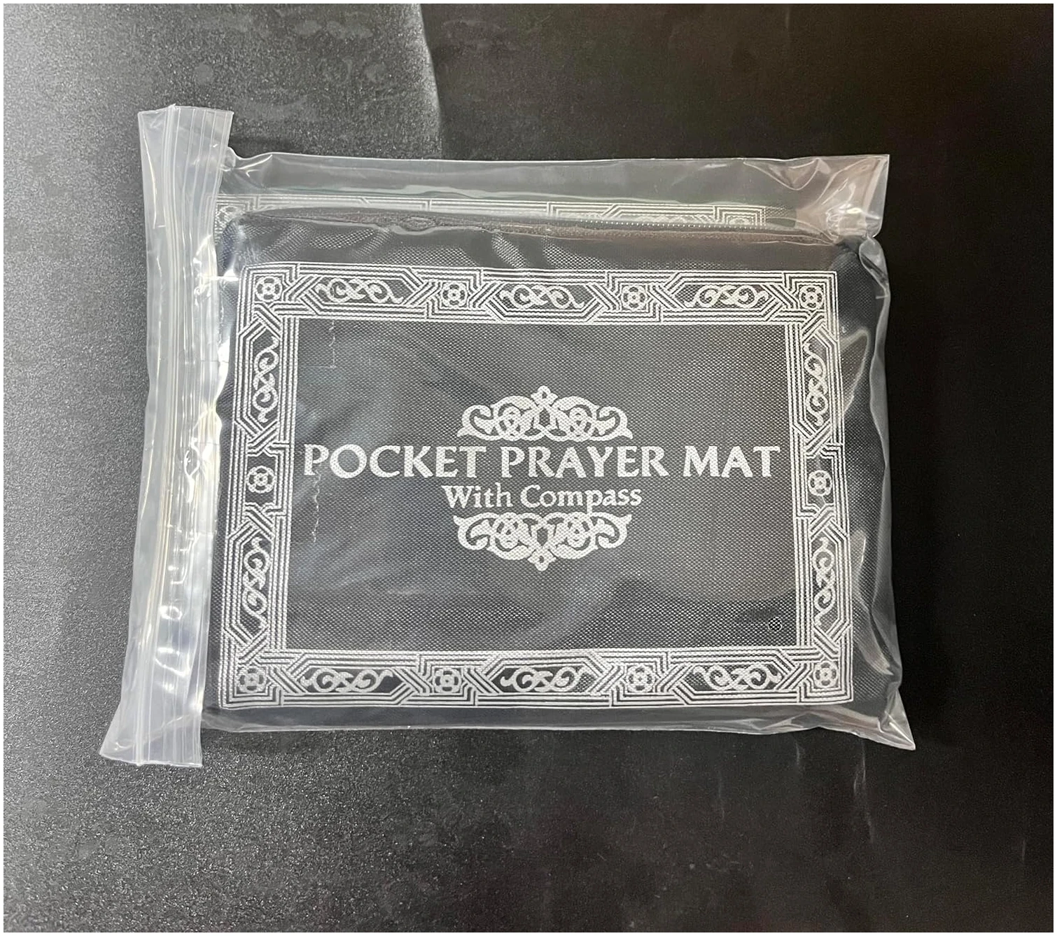 Anlising Portable Couleur Tapis, de prière Musulmane avec Compass Format de Poche Tapis de prière Ompass Qibla Finder avec livret Matière étanche(2 Paquets) – Image 11