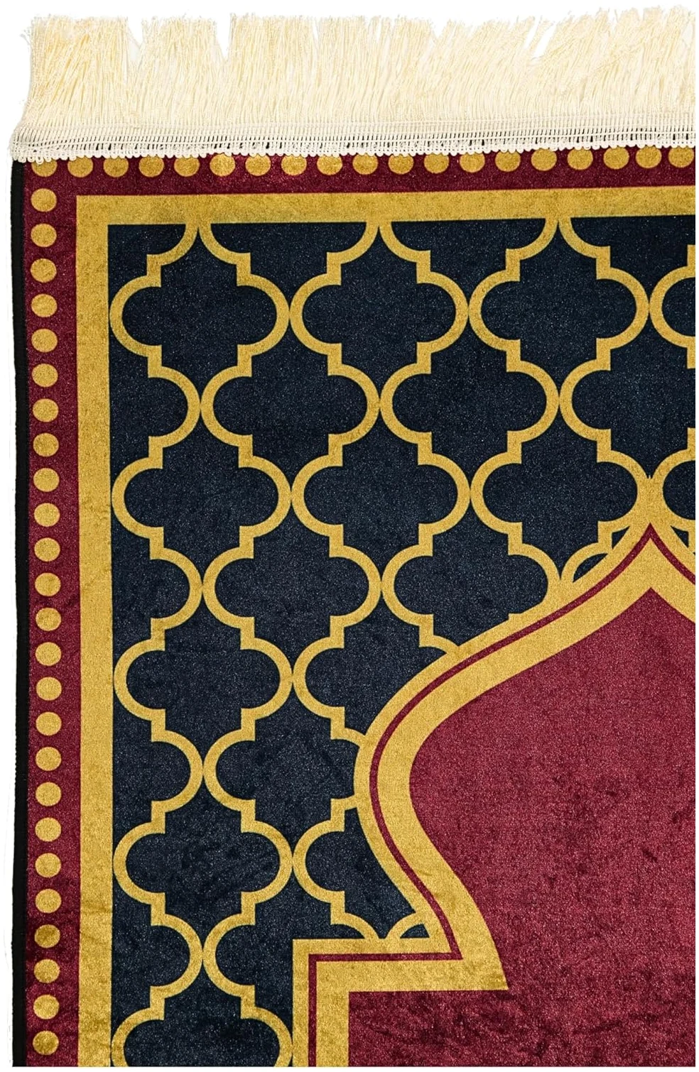 Greatfool Tapis de priere Musulman pour priere Islamique - Tapis priere Musulman Confortable pour Femme et Homme Musulman – Image 3