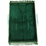 Tapis de prière islamique turque doux avec perles - Coffret cadeau, Janamaz, Sajadah