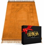 Tapis de prière de qualité supérieure dans un emballage cadeau exclusif