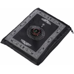 Tapis de Priere de Poche, Hitopin Tapis de Prière Islamique de Voyage, avec Boussole et Sac de Transport, en Polyester Etanche 60 x 100 cm