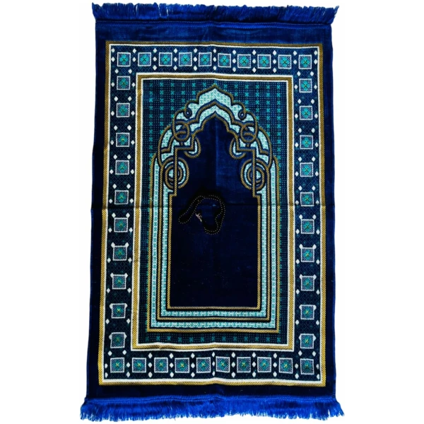 Tapis de prière islamique Tasbih, Namaz chapelet, fabrication musulmane, turque